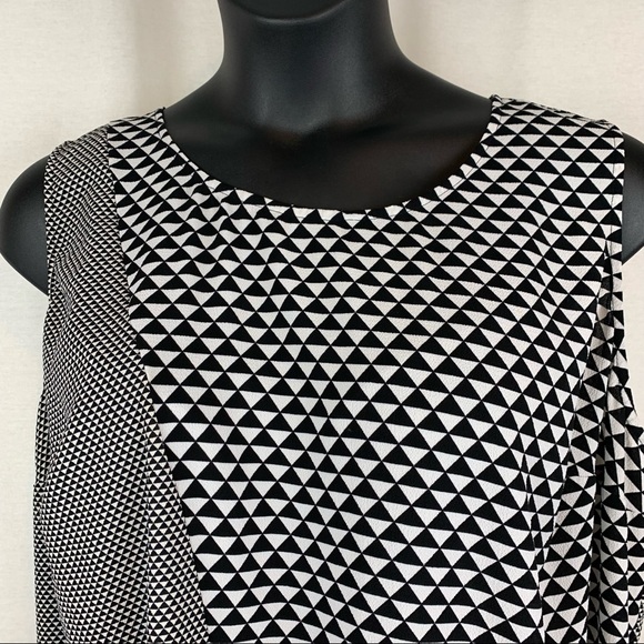 Worthington asymmetrical dress sleeveless tunic top, size 3x - Picture 3 of 5